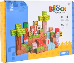 Blocs de construction magnétiques 3D, 84 pièces