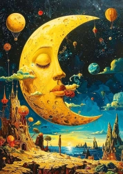 Puzzle Rêve de Lune 1000 pièces