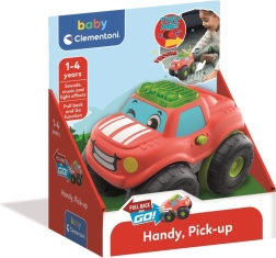 Pick-up interactif BABY CLEMENTONI pour les tout-petits avec propulsion à tirer