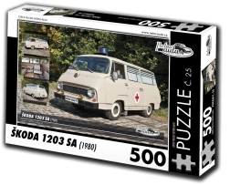 Puzzle RETRO-AUTA Škoda 1203 SA 500 pièces