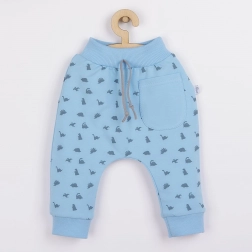 Pantalon de survêtement pour bébé Koala Dinosaur bleu