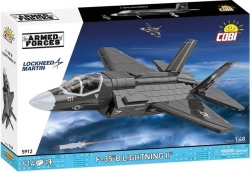 Kit de construction F-35B Lightning II – avion à réaction STOVL, 614 pièces