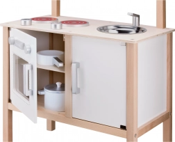 Cuisine moderne en bois – blanche