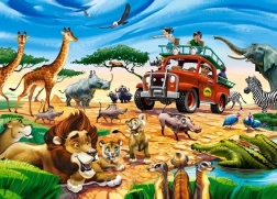 Puzzle Safari Adventure 180 pièces