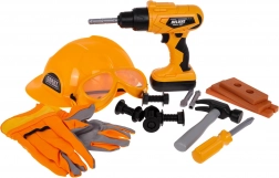 Set d’outils pour enfants avec casque, 20 pièces