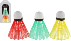 Volants de badminton colorés 3 pcs