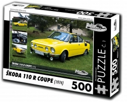 Puzzle Retroauta Škoda 110 R Coupé 1974 - 500 pièces