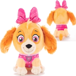 Peluche PAW PATROL Skye avec petit pull de Noël 18 cm