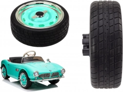 Roue pour voiture électrique pour enfant BMW Retro