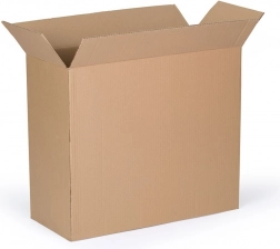 Boîte carton à rabats 500 × 300 × 1000 mm, cinq couches