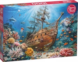 Puzzle CHERRY PAZZI trésor englouti 1000 pièces