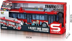 Jouet trolleybus avec effets lumineux et sonores