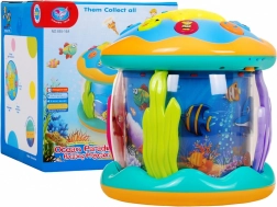 Projecteur « Monde marin » pour enfants 3+ Lumières Boîte à musique Aide au sommeil