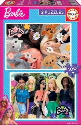 Puzzle EDUCA Barbie 2×100 pièces