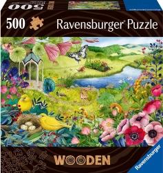 Puzzle en bois Jardin Sauvage 500 pièces
