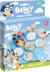Moulages en plâtre BLUEY – kit créatif pour enfants