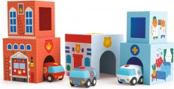 Cubes empilables Topani Car DJECO