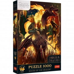 Puzzle TREFL Premium Plus Game of Thrones : La Maison du Dragon 1000 pièces