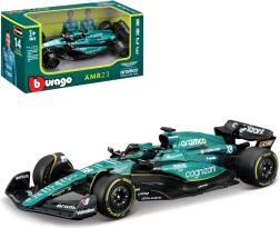 BBurago Aston Martin AMR23 Lance Stroll modèle de Formule 1 1:43