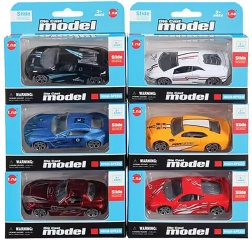 Petite voiture de course à roues libres 7,5 cm