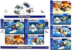 Kit de construction vaisseau spatial avec minifigurine