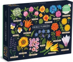 puzzle galison fleurs comestibles 1000 pièces