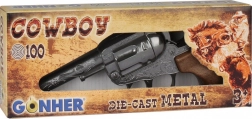Revolver de cow-boy en métal Gonher