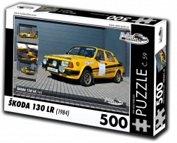 Puzzle RETRO-AUTA Škoda 130 LR 500 pièces