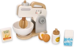 Mixeur de cuisine en bois gris