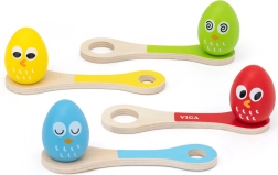 Jeu en bois œuf à la cuillère Viga Toys
