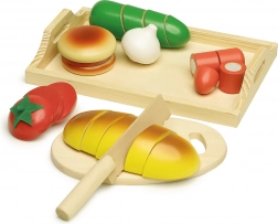 Petit Foot set de découpe en bois pour enfants