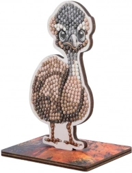 Peinture diamant Emu - Art en cristal