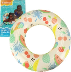 Bouée de natation gonflable motif fruité BESTWAY 61 cm