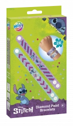 Peinture diamantée - fabrication de bracelets avec motif Stitch