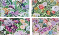 Chemise à bouton-pression 24 × 33,5 cm Plantes