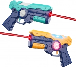 jeu laser – set de 2 pistolets 20 cm
