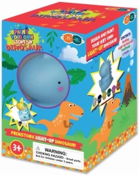 Dinosaure lumineux à colorier
