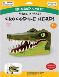 Kit créatif masque 3D Crocodile