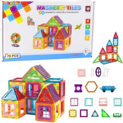 Blocs de construction magnétiques 70 pcs