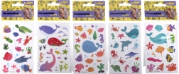 Tatouages temporaires Monde marin 17,5 × 8,5 cm
