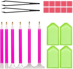 Ag979a kit d’accessoires de broderie diamant