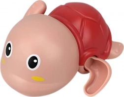 Woopie petite tortue de bain flottante à remonter rose