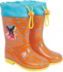 Bottes de pluie en caoutchouc pour enfants BING avec manchette réglable