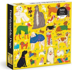 Puzzle chiens stylés 500 pièces