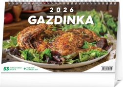 Calendrier de bureau Gazdinka 2026, 23,1 × 14,5 cm