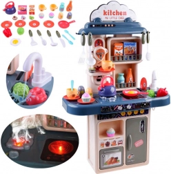 Cuisine pour enfants avec réfrigérateur, four et évier – set de 42 pièces