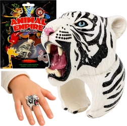 Bague pour enfant avec tigre blanc