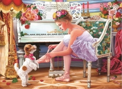 Puzzle Ballerine et son chiot 1000 pièces