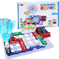 Kit éducatif interactif Petit Électronicien avec effets lumineux