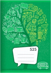 cahier A4, 60 feuilles – quadrillé